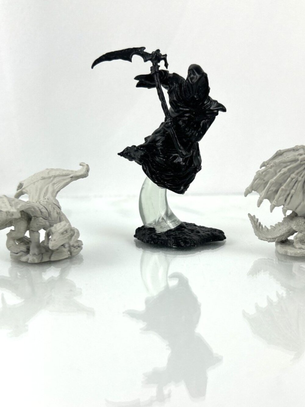 Dungeons And Dragons Grim Reaper Nolzurs Marvellous Miniatures + Dragon Minis
